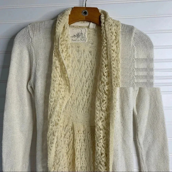 Anthropologie Angel Of The North Cardigan Sweater - Picture 4 of 10